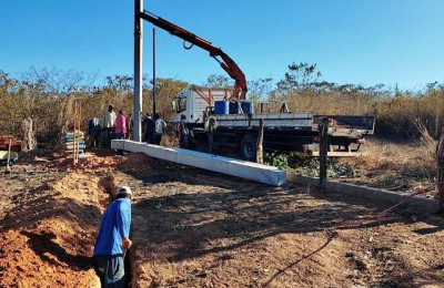 Agespisa coloca em operação novo poço e reservatório no bairro Jacolândia em Corrente